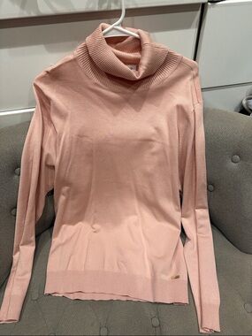 Calvin Klein Dusty Rose Turtleneck Sweater